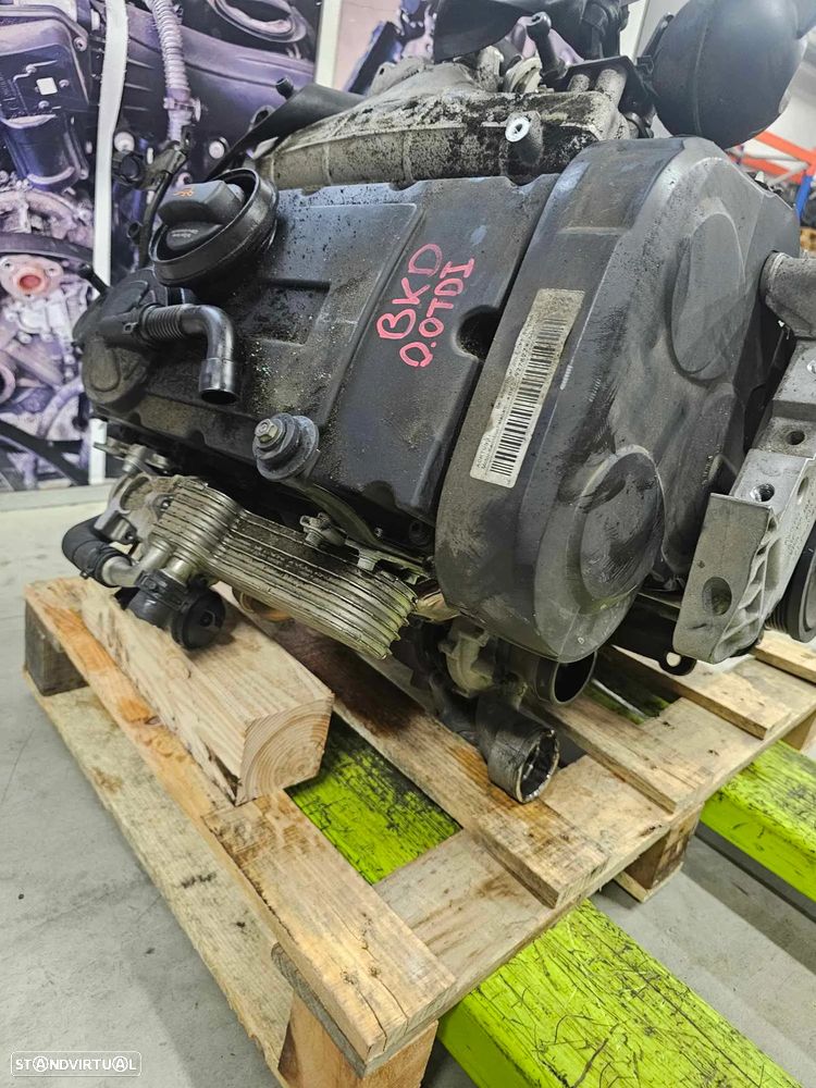 Motor Volkswagen Passat 2.0 TDI 2007 de 140cv, ref BKD - 3