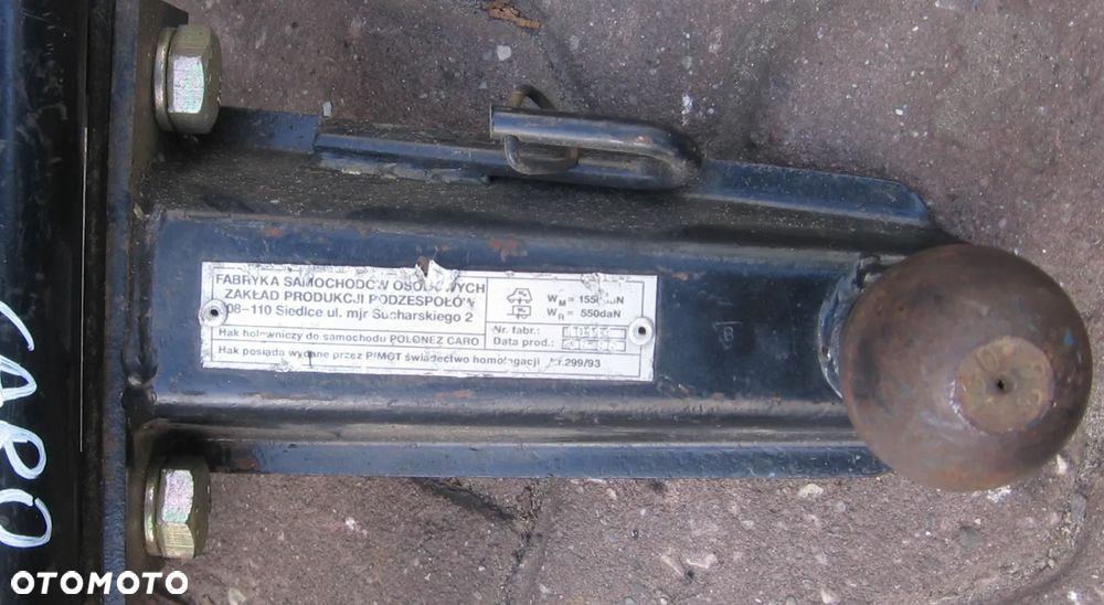 hak holowniczy kula POLONEZ CARO - 3