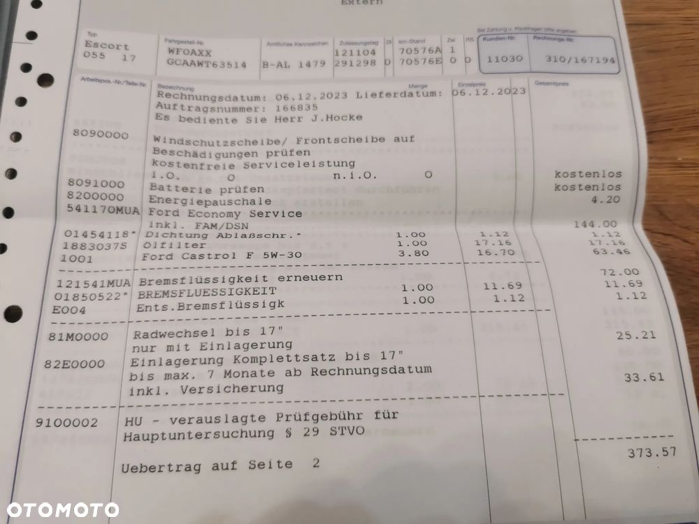 Ford Escort 1.4 Bolero II - 21