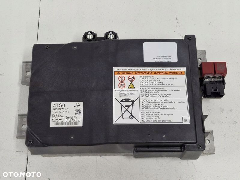 SUZUKI IGNIS III 3 BATERIA AKUMULATOR 96510-73S01 - 2