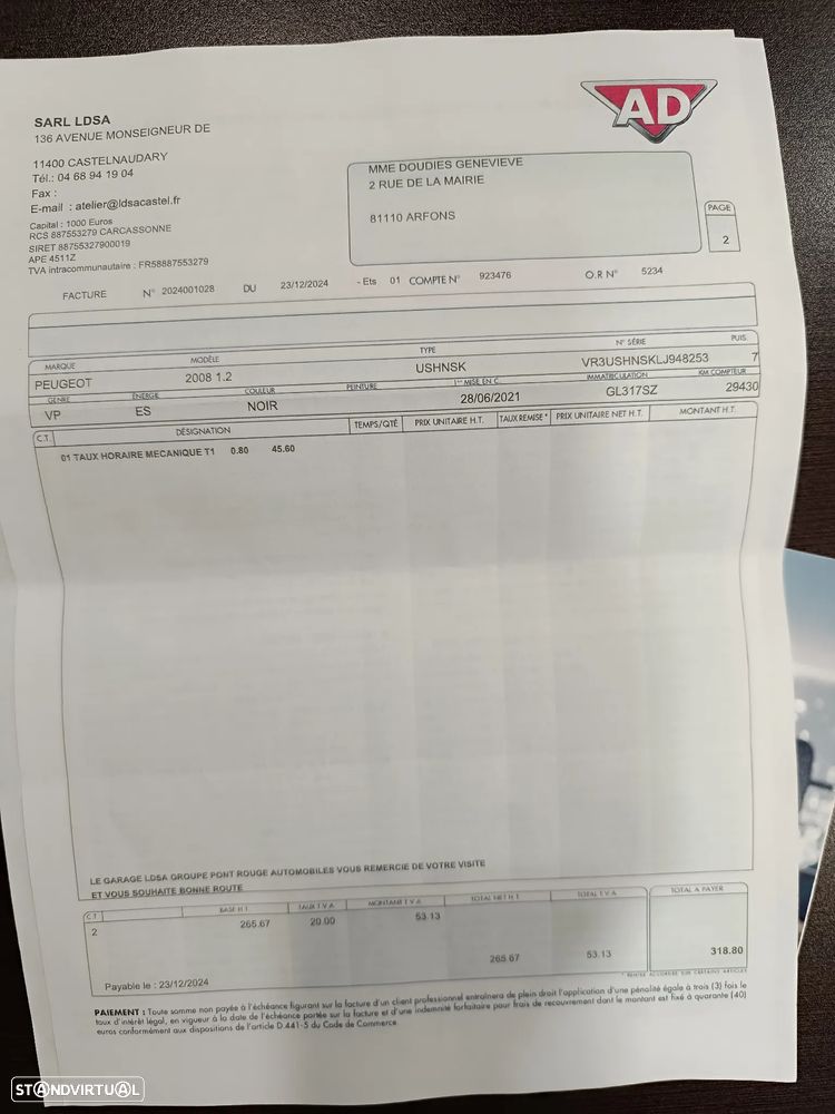 Peugeot 2008 PureTech 130 GPF Stop&Start Active - 56