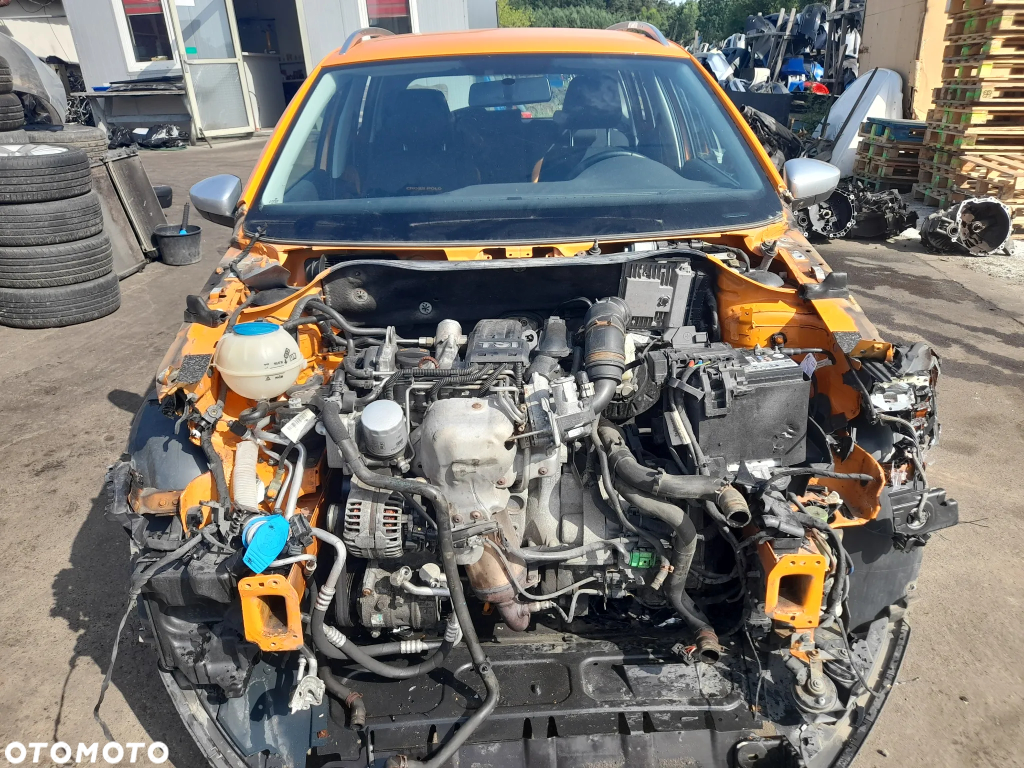 VW POLO V 6R PULPIT DESKA ROZDZIELCZA KONSOLA AIRBAG PASAŻERA - 35
