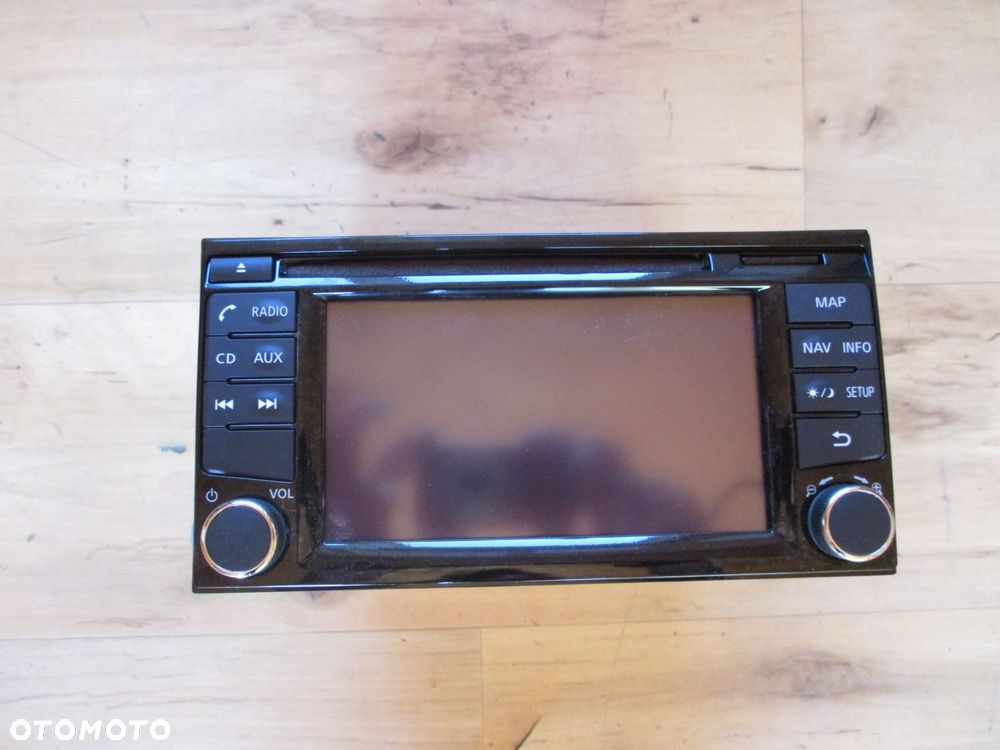 radioodtwarzacz cd nawigacja do nissan note 2015 - 2