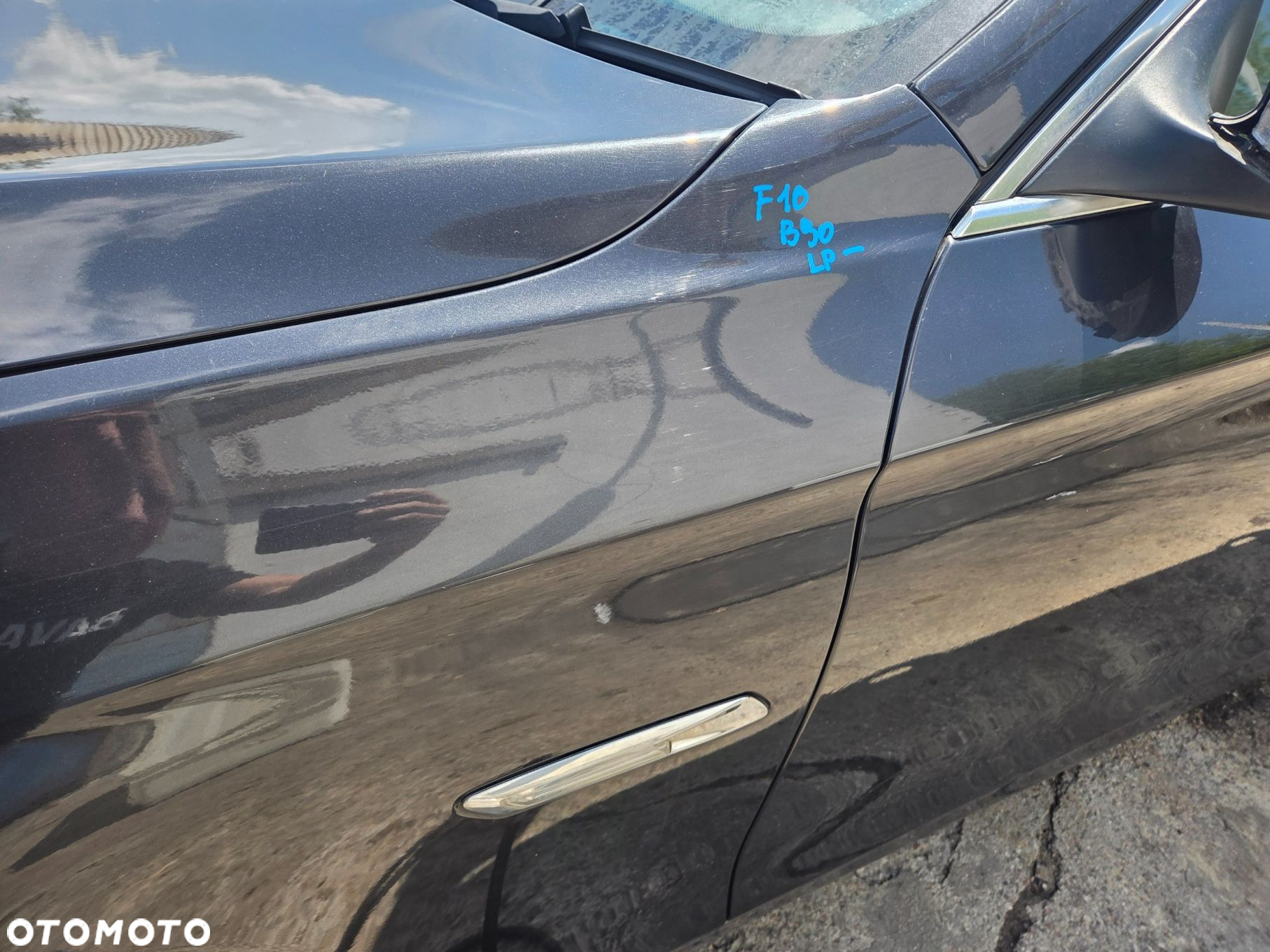 BŁOTNIK LEWY PRZEDNI BMW F10 B90 - 10