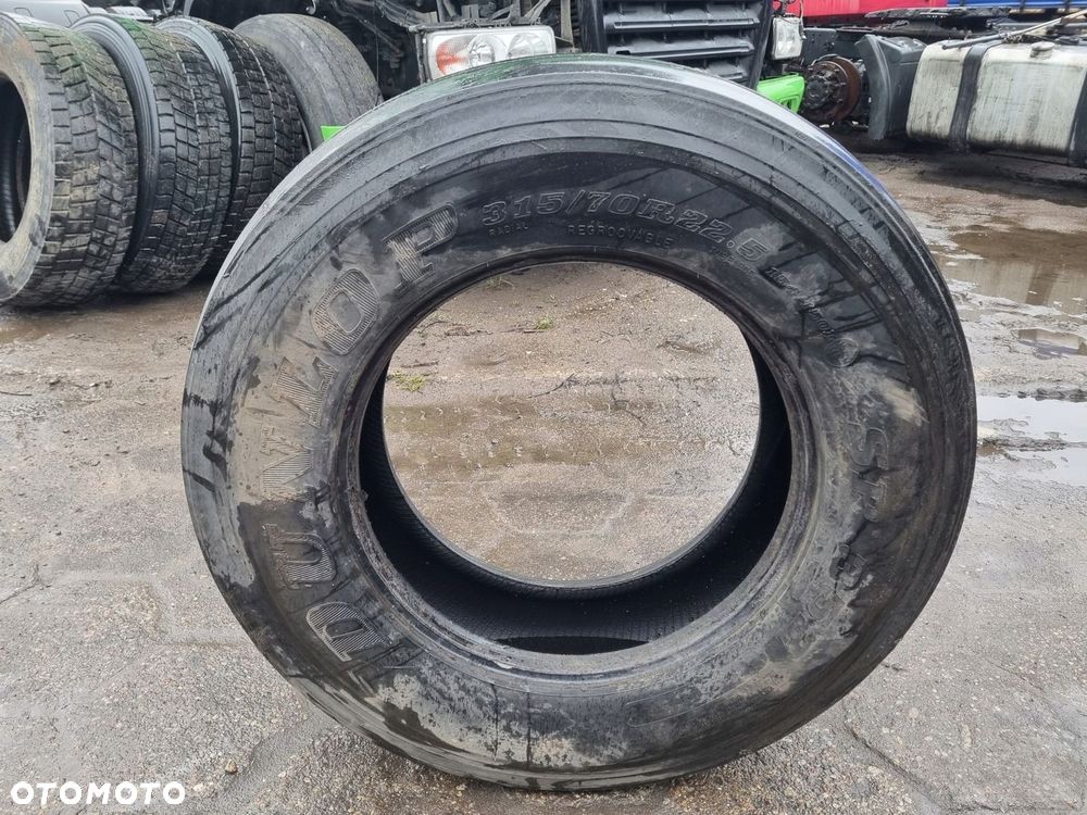 OPONA KOŁO DUNLOP 315 70 R 22,5 9mm - 3