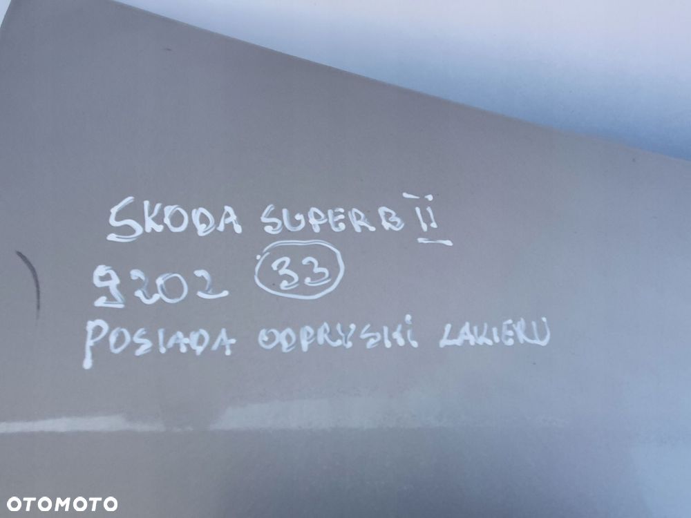 Skoda Superb II TYLNA KLAPA BAGAŻNIKA 9202 LF8H - 2
