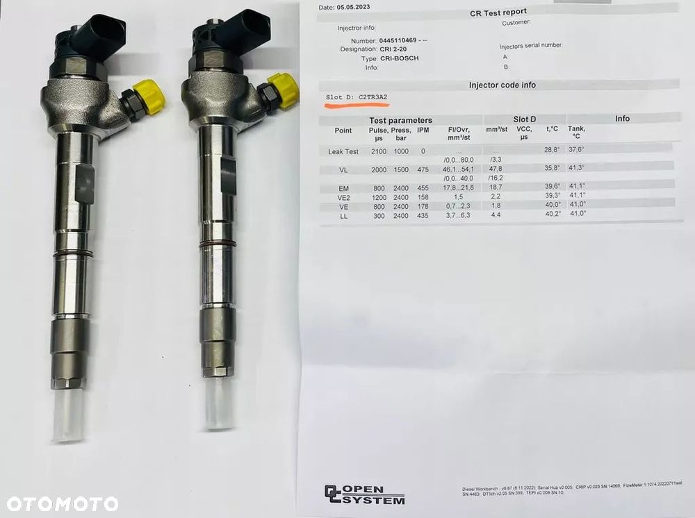 WTRYSKIWACZ 04L130277 AC BOSCH 0445110469 - 3