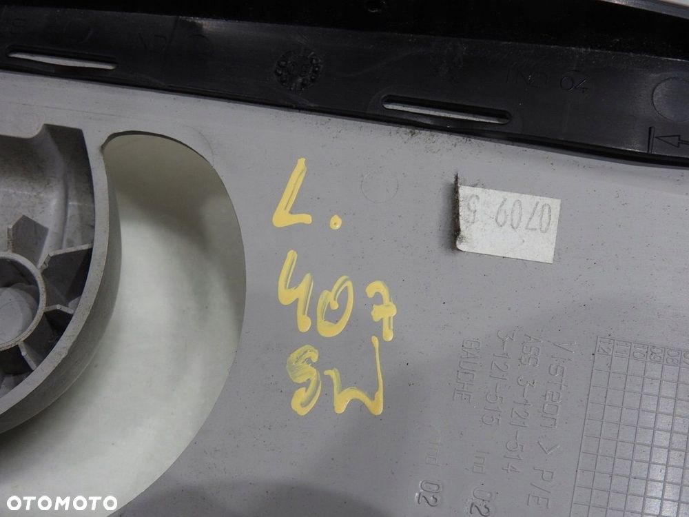 OSŁONA SŁUPKA ŚRODKOWEGO LEWA B PEUGEOT 407 - 6