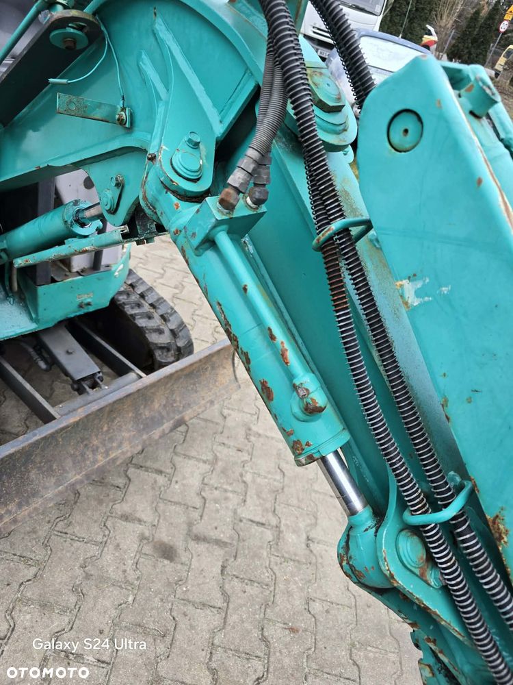 Kubota IHI is9ux Japonska minikoparka Oryginalna po serwisie 1 tona 1653 moto godziny Yanmar Film - 21