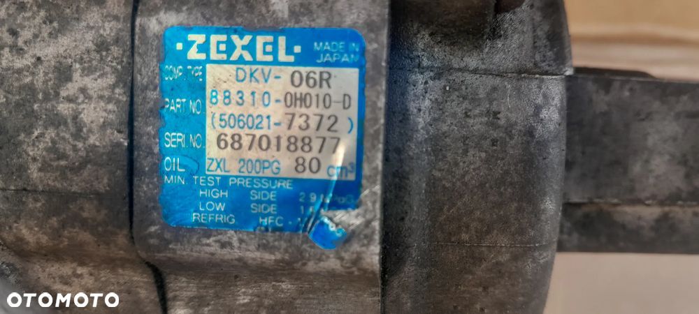 TOYOTA AYGO I 1.0i KOMPRESOR KLIMATYZACJI 107 C1 - 2