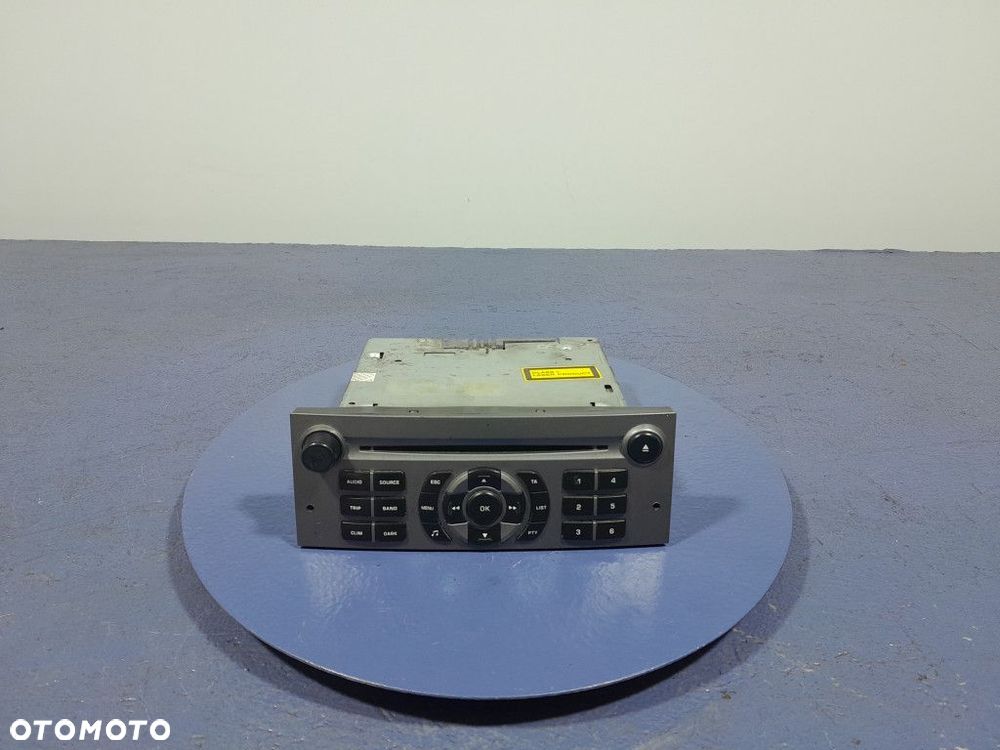 PEUGEOT 407 RADIO RADIOODTWARZACZ CD - 1