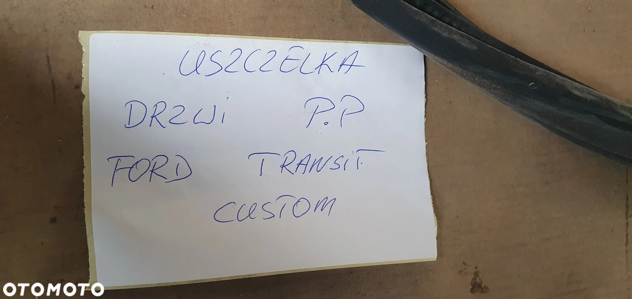 Uszczelka drzwi prawy przód przednia prawa Ford Transit Custom MK8 - 8