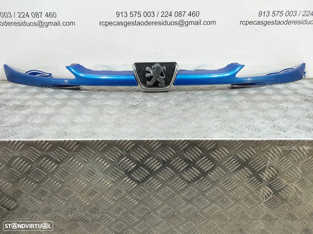 Grelha Central Pará-choques Frente Frontal Peugeot 206 Original - 3