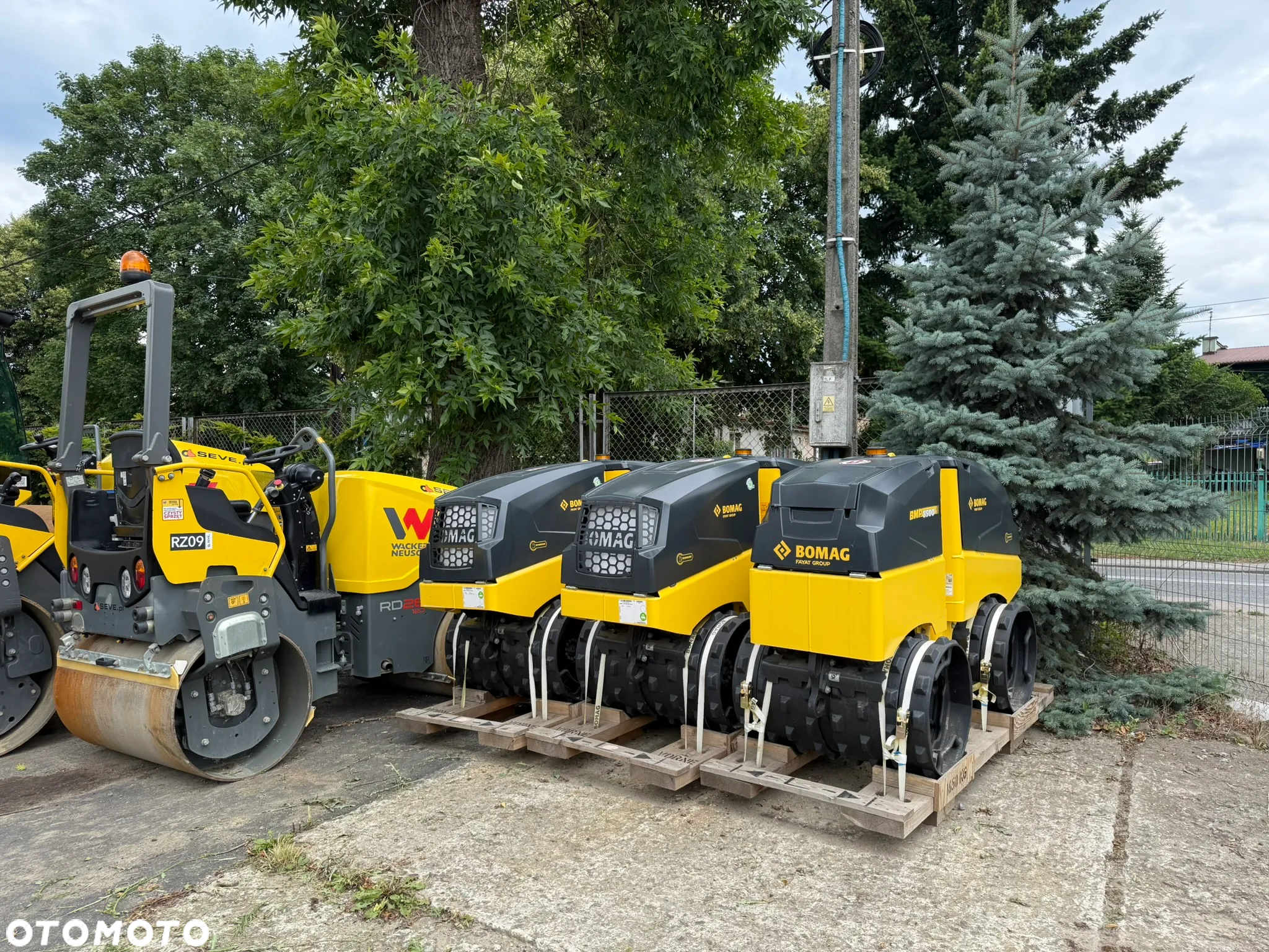 Bomag BMP 8500 walec okołkowany zdalnie sterowany - 3