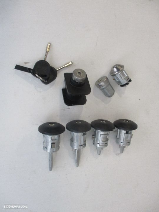 Canhao Canhoes Fechadura Ford Transit Kit Completo conjunto 2000 a 2008 Novo - 4