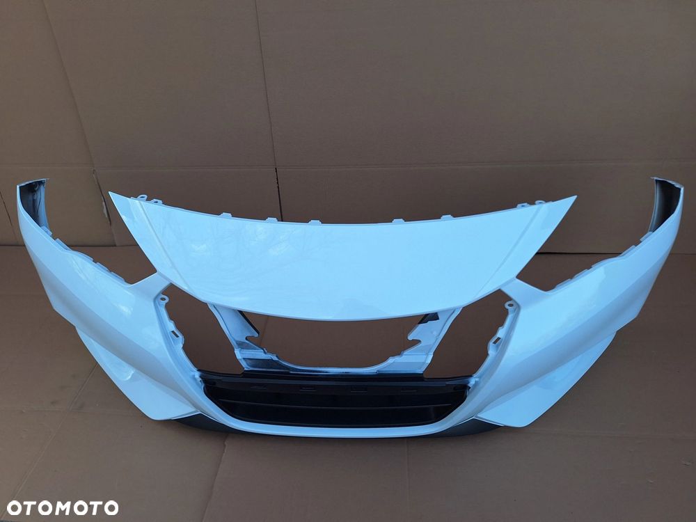 NISSAN MICRA K14 17-21 ORYGINAŁ NOWY IDEAŁ! BIAŁY W KOLOR B02E B02 ZDERZAK PRZÓD PRZEDNI NISSAN 620225FA0H WYSYŁKA 24H - 7