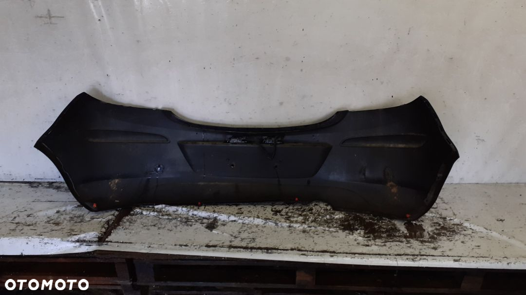 ) ZDERZAK TYŁ TYLNY DO OPEL CORSA D HB Z20R CZARNY - 5