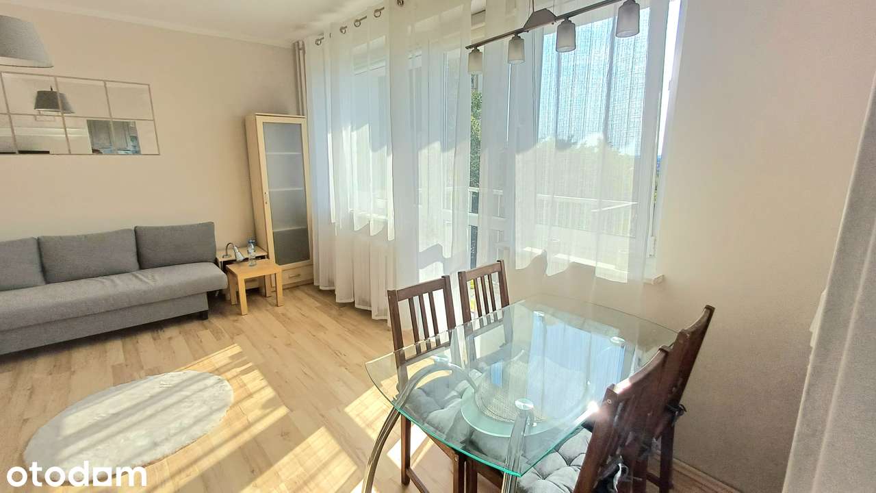 Słoneczne mieszkanie z balkonem w Szczecinie, 30.7 m²