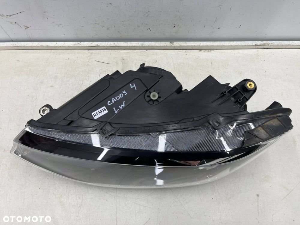 Lampa reflektor VW Caddy 4 IV 2k8 20r.- LEWA przednia zwykła Europa oryginal lewy przód 2k8941005d - 12