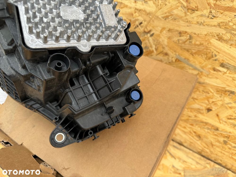 LAMPA REFLEKTOR PRZÓD PRZEDNIA PRAWA RH LAND ROVER DEFENDER II 2 FULL LED PRZETFORNICA JEŻ L8B2-13W029-BF ORYGINAŁ - 8