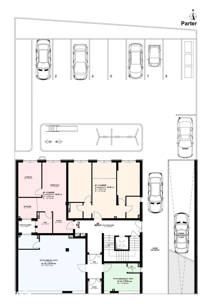 Apartamente 3 camere finisat  ,central Charm Residence! - Imagine principală: 5/10