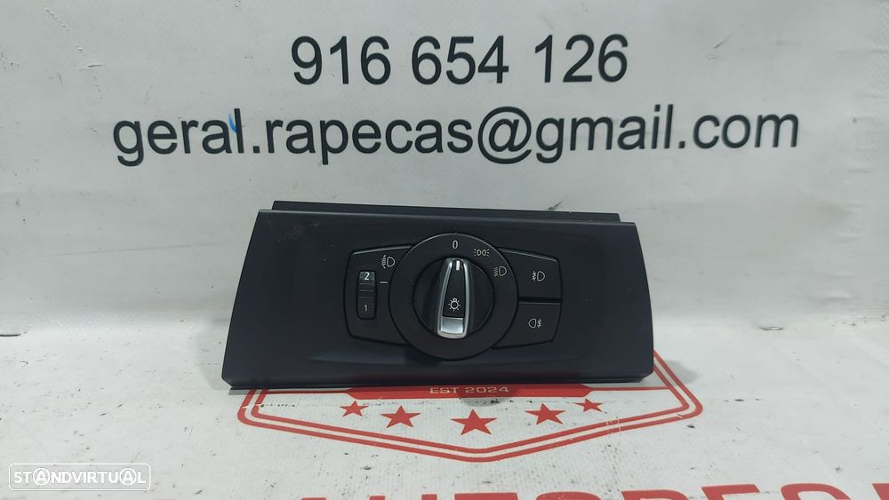 Modulo Luzes Switch Comando Comutador Botão Luzes BMW Série 3 E91 916940501 Original - 1