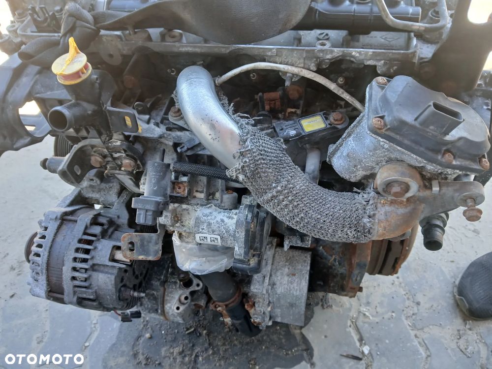 kompletny silnik master III biturbo 2.3 dci 170 km euro 6 M9T D706 głowica wtrysk wtryski przepustnica - 3