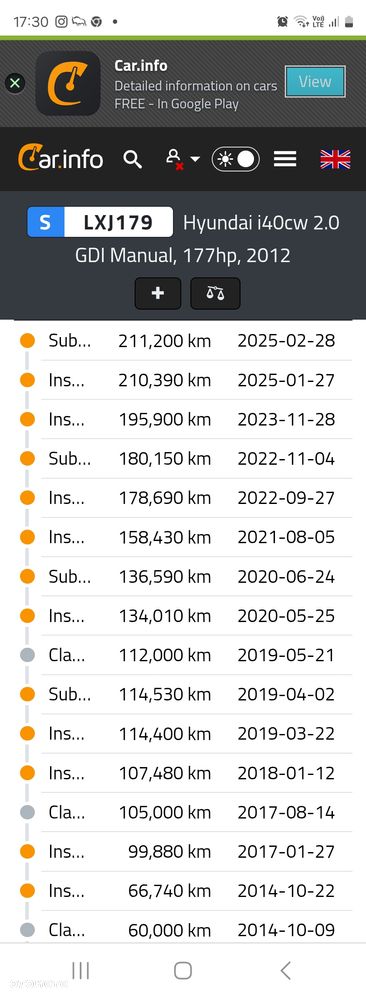 Hyundai i40 2.0 GDI Comfort + - 5