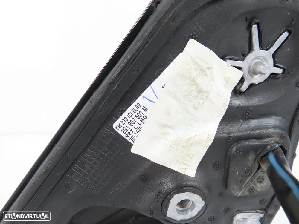 Retrovisor / Espelho Esquerdo Usado / Original VW Polo VI (AW1, BZ1) - 5