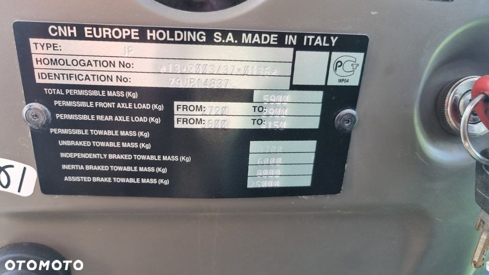 Case IH JX 90 , rok 2009 Ciągnik - 11