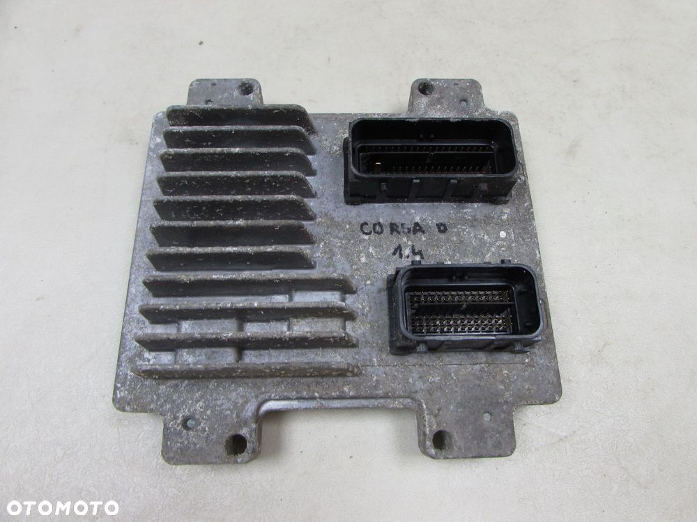 OPEL CORSA D 1.4 KOMPUTER STEROWNIK ECU SILNIKA 55597931 ABWC - 1