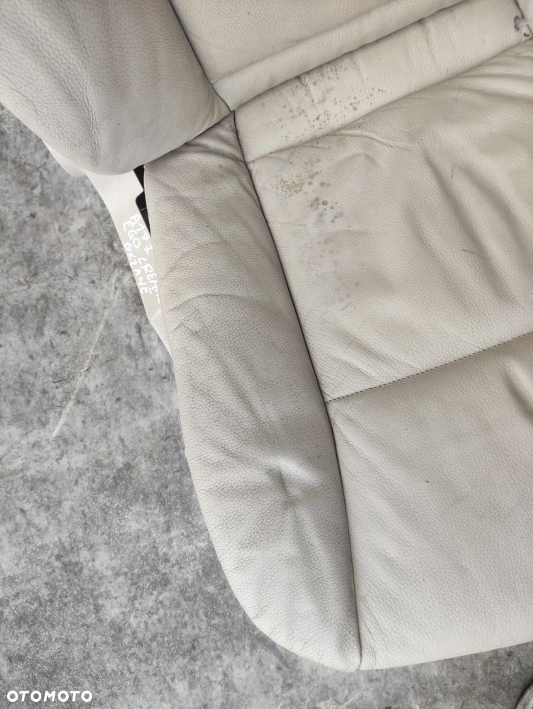 FOTEL PRAWY PRZÓD BMW E60 E61 CREAM BEIGE GRZANY - 8