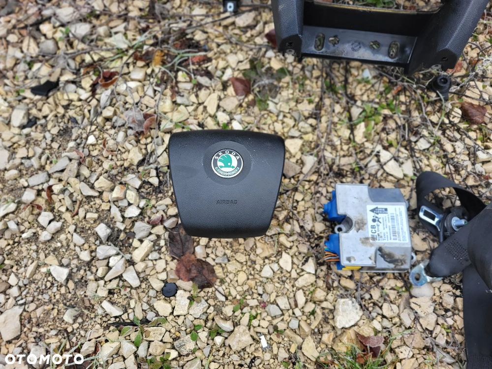 KL Deska Poduszki Airbag Pasy Sensor Skoda Octavia II 04- Europa - 2