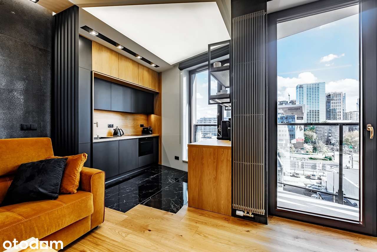 Nowoczesny Premium Apartament z pięknym widokiem na Warszawskie City