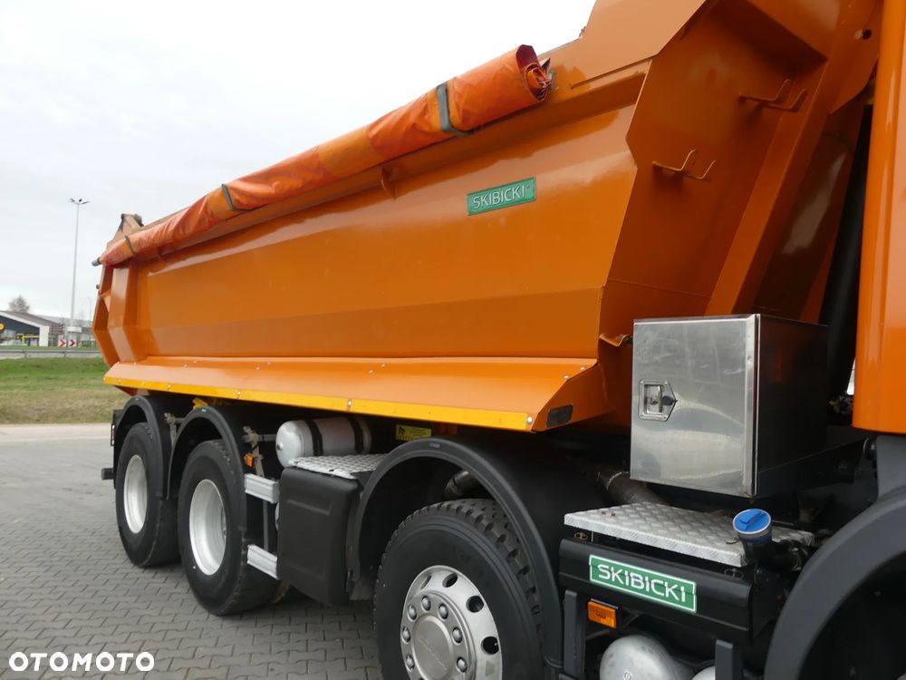 Scania P410 8x4 / WYWROTKA / ALUFELGI / MANUAL / EURO 6 / - 22