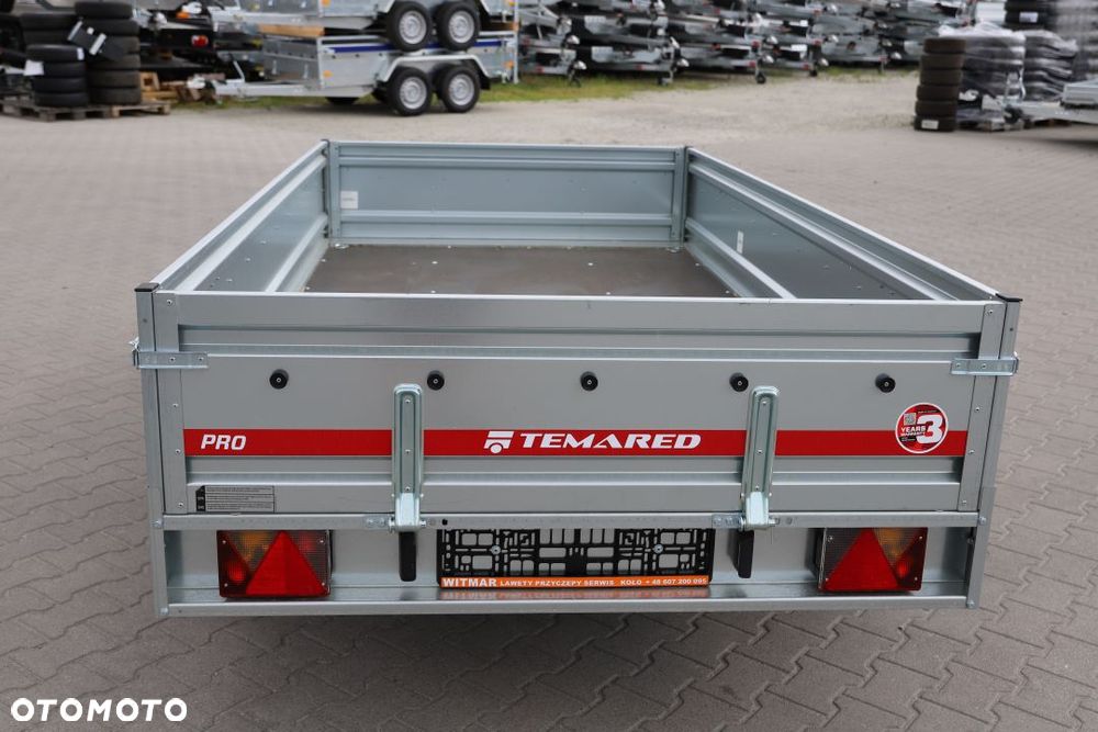 TEMARED PRO 3015/2  296x150x40 cm , 2 osie po 750kg, DMC 750 kg - 4