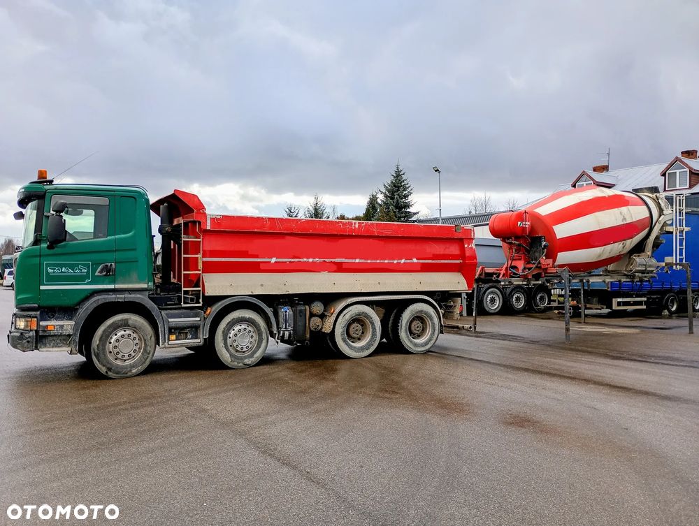 Scania G410 8X4 WECHSELSYSTEM STETTER KIPER WYMIENNY - 1