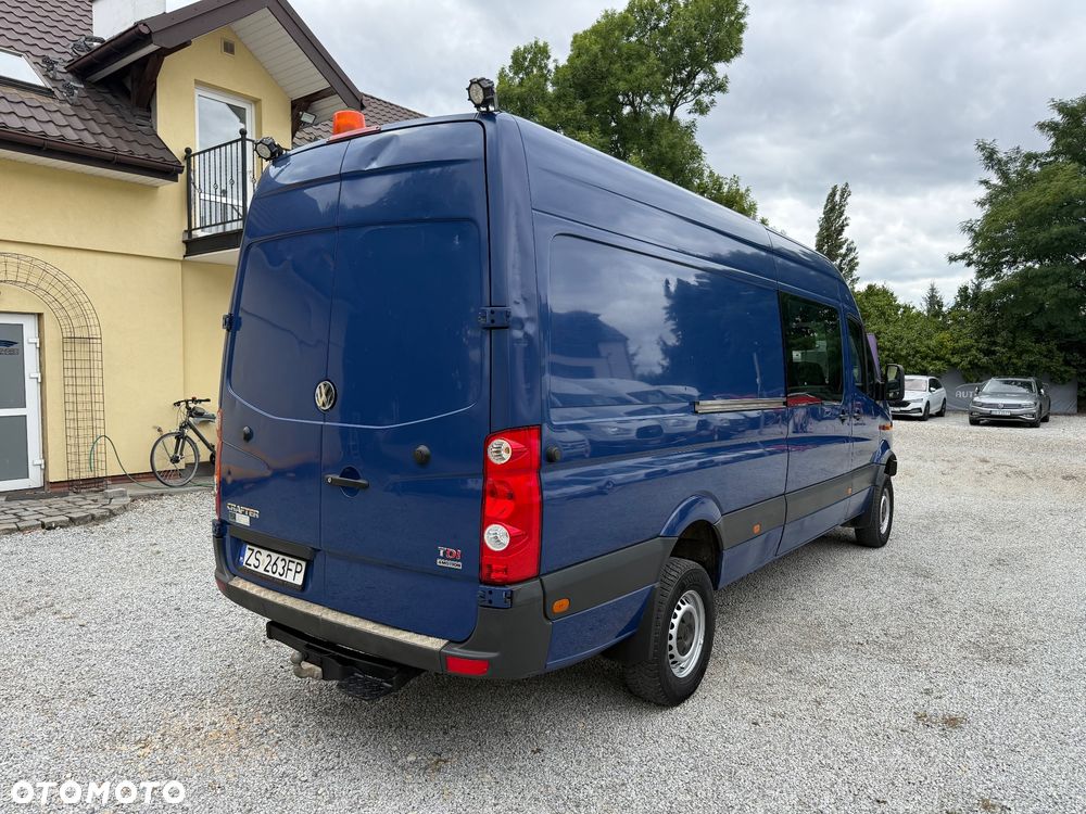 Volkswagen Crafter L4H3 4Motion 4x4 6 osób Salon PL Brygadówka DOKA - 4