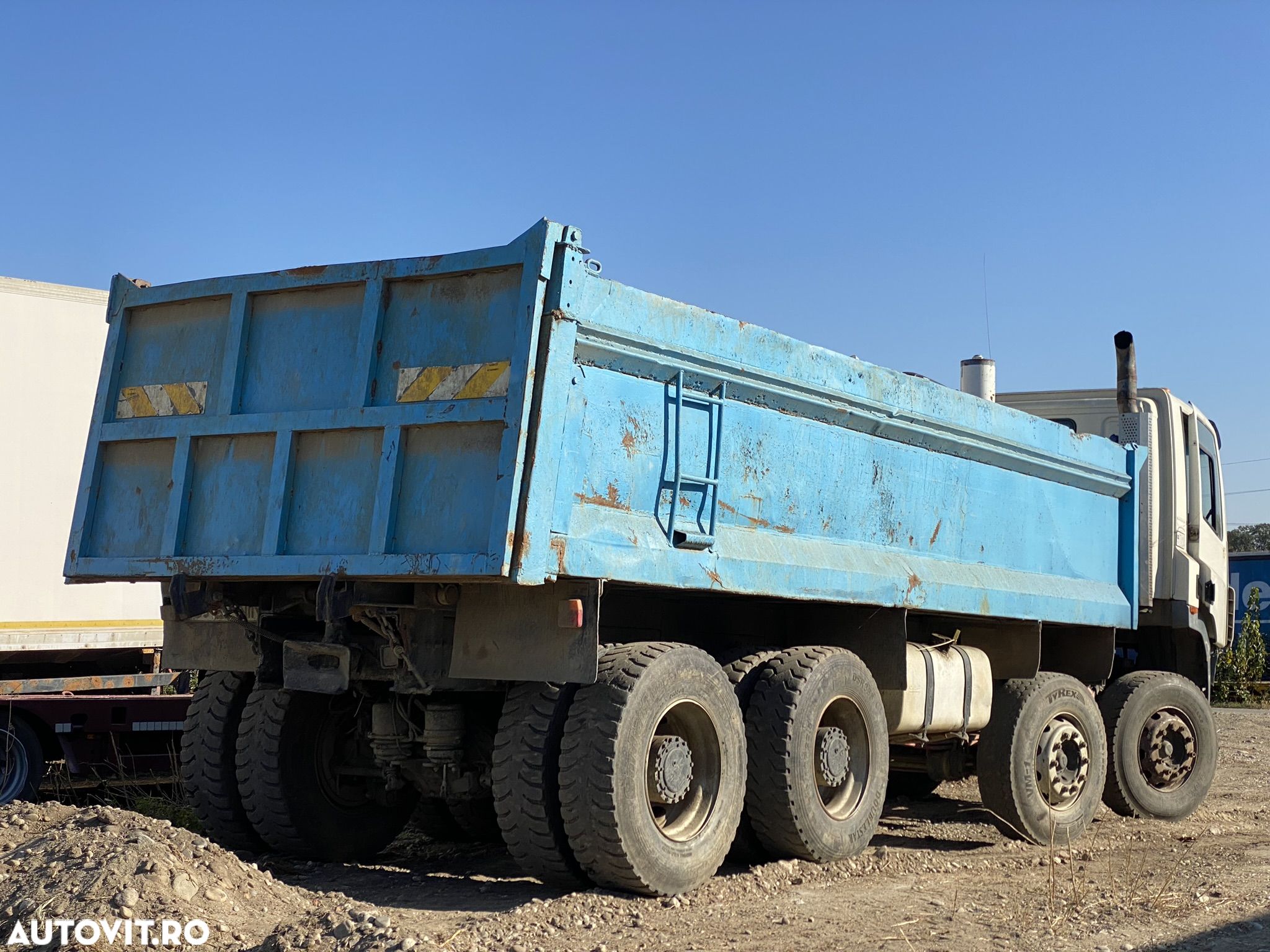 Bena 8x4 cu semisasiu ( 7 m ) + cilindru basculare + bazin ulei VOLVO MAN RENAULT DAF MERCEDES SCANIA IVECO - 1