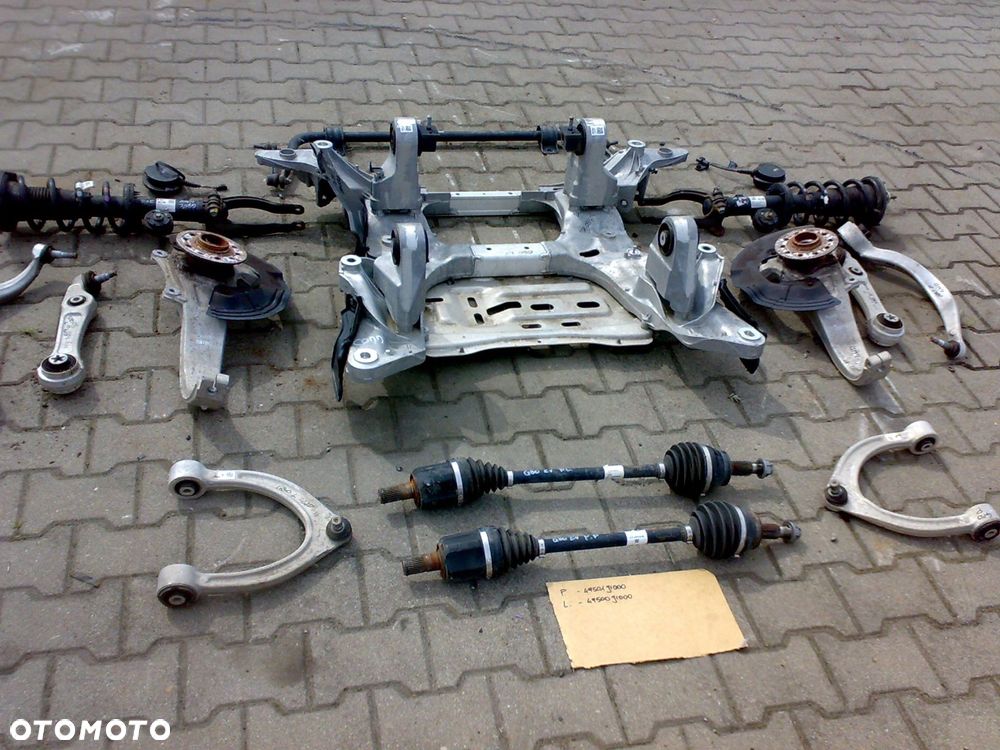 genesis g80 ev 2023 2024 wahacz amortyzator zwrotnica sanki piasta belka - 3