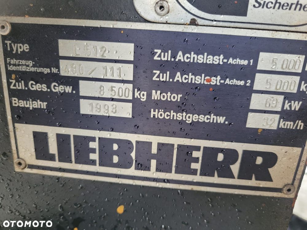 Liebherr L512 - 4