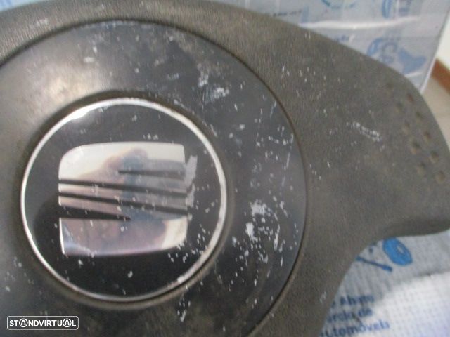 Kit Airbags 6Q0880204E  6L0880201D  6Q0909605R  SEAT IBIZA 6L 2003 1.4TDI 75CV 3P PRETO SEM TABLIER - 8