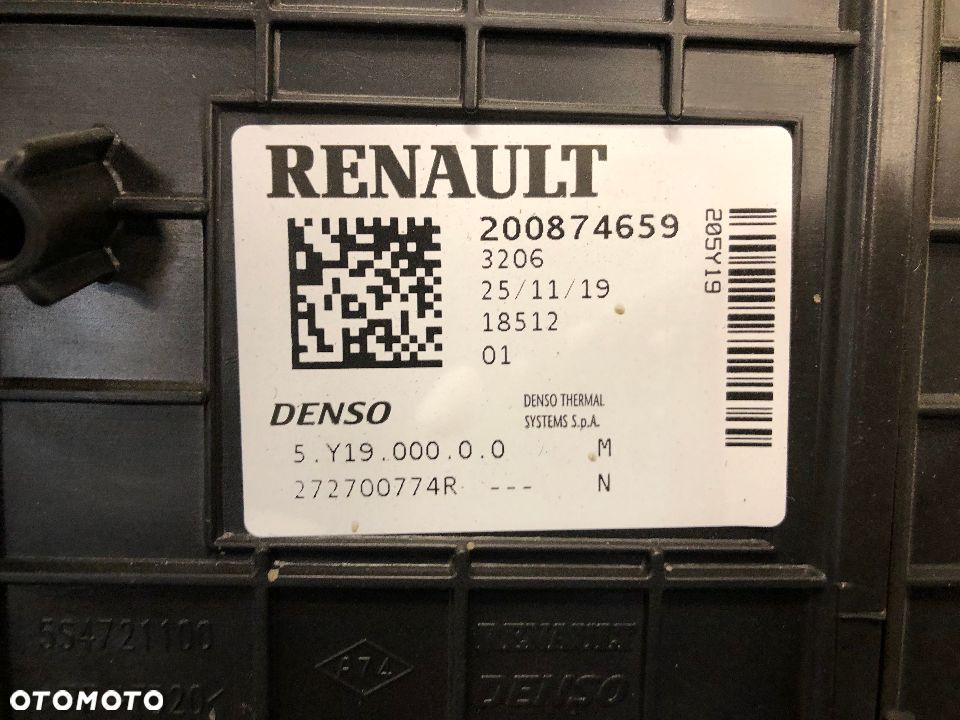 DACIA SANDERO II 2016-> NAGRZEWNICA 272700774R - 3