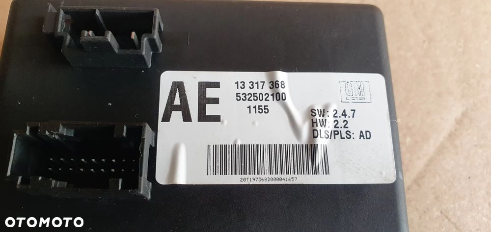 Moduł sterownik świateł Opel Insignia A 13317368 - 5