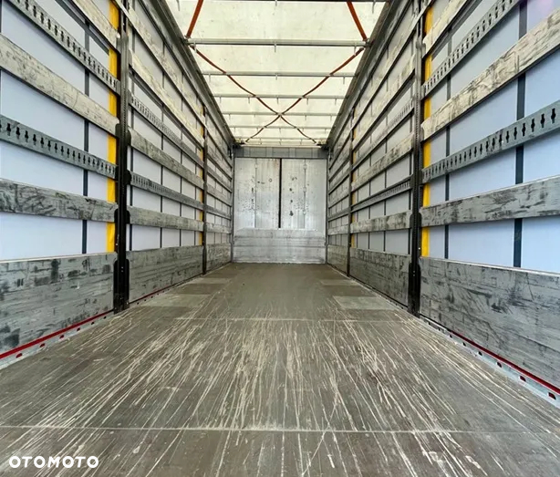 DAF XF480 SUPER SPACE CAB 6x2 JUMBO OŚ PODNOSZONA AUTOMAT SPOJLERY STANDKLIMA 2xALUTANK SKÓRA LED FIRANKA DŁ:7.40m + PRZYCZEPA PANAV TANDEM FIRANKA DŁ:8.20m SAF ZESTAW PRZESTRZENNY PRZEJAZDOWY 120m3 NOWE PLANDEKI !!!! EURO 6 2021 - 16