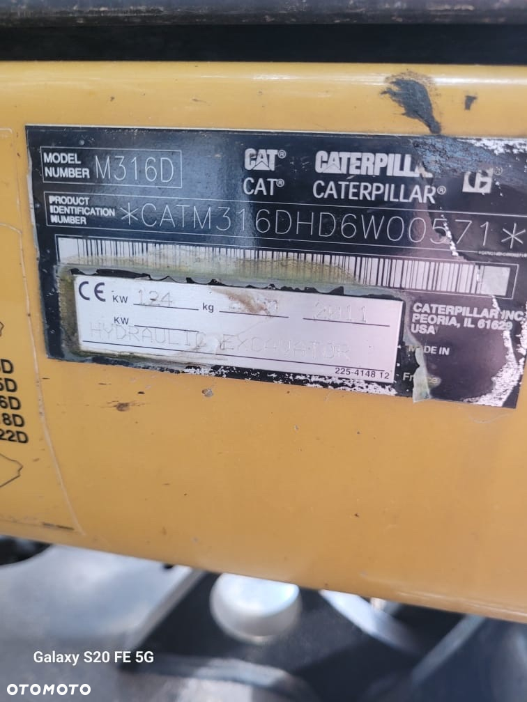 Caterpillar M316D - 5