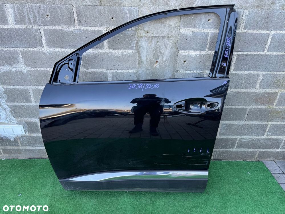 PEUGEOT 3008 II 2 5008 II 2015- DRZWI LEWE PRZEDNIE ORG D144 - 1