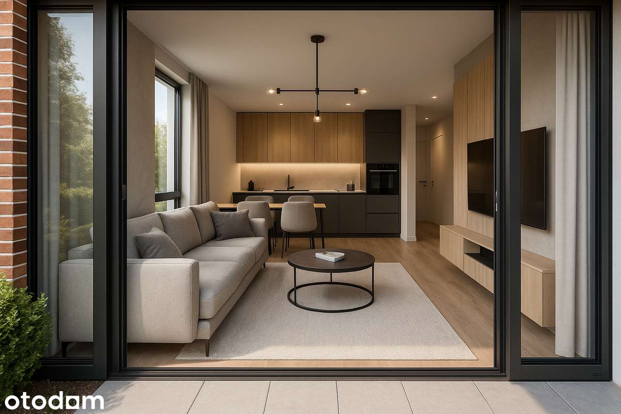Apartament z ogrodem 85mk