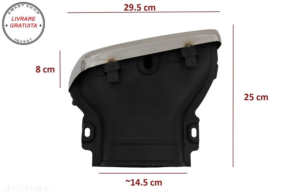 Ornamente tobe Mercedes E-Class W213 (2016-up) E63 S Design GLC SUV X253 GLC Coupe- livrare gratuita - 6