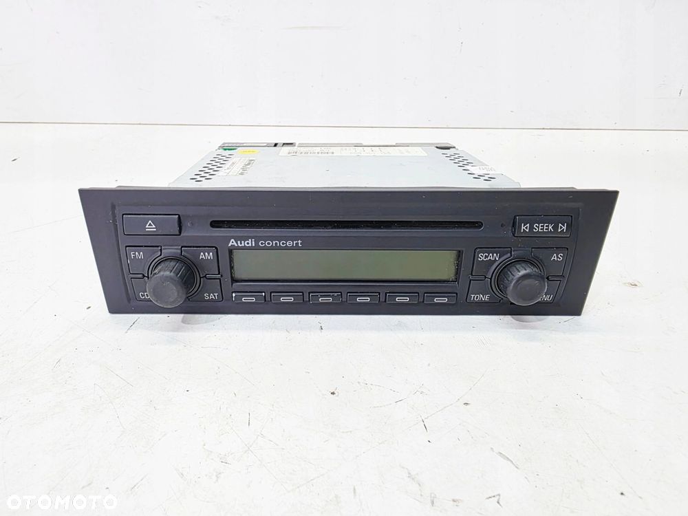RADIO CD AUDI CONCERT AUDI A3 8P LIFT 1 DIN 8P0035186F - 1
